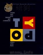 TYPOGRAPHY  WHEN WHO HOW  TYPOGRAPHIE  WANN WER WIE  TYPOGRAPHIE  QUAND QUI COMMENT（1998 PDF版）