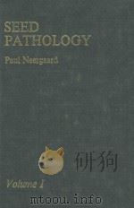 SEED PATHOLOGY  VOLUME I  FIRST EDITION 1977  REVISED DEITION 1979（1979 PDF版）