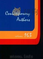 CONTEMPORARY AUTHORS  VOLUME 163   1998  PDF电子版封面  0787619981  SCOT PEACOCK 