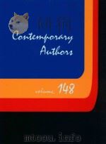 CONTEMPORARY AUTHORS VOLUME 148 1996 PDF电子版封面 081039345X
