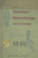 MONNIG‘S VETERINARY HELMINTHOLOGY AND ENTOMOLOGY   1962  PDF电子版封面     