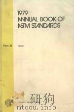 1979 ANNUAL BOOK OF ASTM STANDARDS  PART 31  WATER   1979  PDF电子版封面     