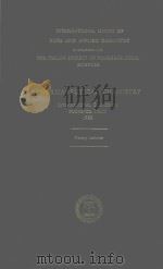 PHARMACEUTICAL CHEMISTRY INTERNATIONAL SYMPOSIUM ON PHARMACEUTICAL CHEMISTRY 1963 PDF电子版封面