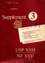SUPPLEMENT 3 USP 22 NF 17（1990 PDF版）