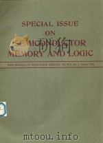 SPECIAL ISSUE ON SEMICONDUCTOR MEMORY AND LOGIC 1974 VOLUME SC-9 NUMBER 5 1974 PDF电子版封面 L.M.TERMAN