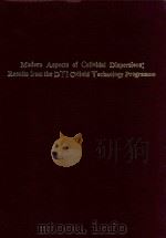 Modern aspects of colloidal dispersions results from the DTI Colloid Technology Programme（1998 PDF版）