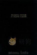 Extraction methods in organic analysis（1999 PDF版）