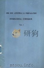 1990 IEEE ANTENNAS AND PROPAGATION INTERNATIONAL SYMPOSIUM VOL.1（1990 PDF版）