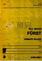Dorian's calling flote 05042 op.39 1992 PDF电子版封面 Paul Walter