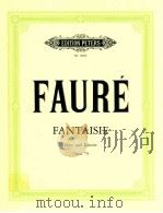 Fantaisie fur Flote und Klavier opus 79（1981 PDF版）