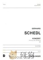 Konzert fur Viola und Orchester 1988 Solostimme 03 517 1991 PDF电子版封面