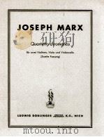 Quartetto chromatico fur zwei Violinen Viola und Violoncello(Zweite Fassung) 1948 PDF电子版封面 Joseph Marx