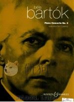 Piano Concerto No.3 reduction for 2 piano bynatyas Seiber Revised Edition 1994 1994 PDF电子版封面 Bela Bartok