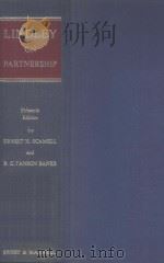 LINDLEY ON THE LAW OF PARTNERSHIP FIFTEENTH EDITION 1984 PDF电子版封面 042129860X