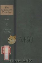 THE SOLICITOR'S PRACTICE  1（1986 PDF版）