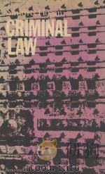 CRIMINAL LAW FOURTH EDITION 1978 PDF电子版封面 0406658072