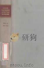 LEGAL DECISIONS AFFECTING BANKERS  VOLUME 10  1977-1986（1988 PDF版）