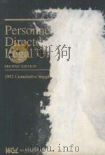 PERSONNEL DIRECTOR'S LEGAL GUIDE SECOND EDITION 1992 PDF电子版封面 0791313980