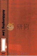 ANTIDUMPING LAW:POLICY AND IMPLEMENTATION（1979 PDF版）