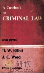 A CASEBOOK ON CRIMINAL LAW  THIRD EDITION（1974 PDF版）