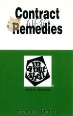 CONTRACT REMEDIES IN A NUTSHELL 1981 PDF电子版封面 0314603735
