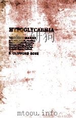 HYPOGLYCAEMIA SEOND EDITION（1964 PDF版）