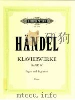 edition peters Nr.4984 Klavierwerke Band Ⅳ Fugen und Fughetten PDF电子版封面 Georg Friedrich Hndel