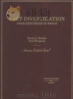 FACT INVESTIGATION  FROM HYPOTHESIS TO PROOF（1984 PDF版）