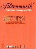 Promenades für Fl?te Violine und Cembalo Klavier ba 3327 1987 PDF电子版封面