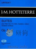 Jacques-Martin Hotteterre Suites pour flute trav(fl.à bec hautbois violon) et basse continue Op.5 ur 1993 PDF电子版封面 Jacques-Martin Hotteterre