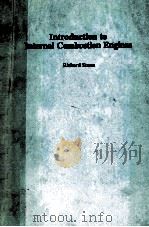 INTRODUCTION TO INTERNAL COMBUSTION ENGINES 1985 PDF电子版封面
