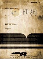 NASA REFERENCE PUBLICATION 1050 CLASSICAL AERODYNAMIC THEORY 1979 PDF电子版封面