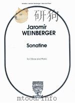 Sonatine for Oboe and Piano w1801   1940  PDF电子版封面     