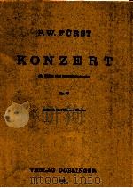 Konzert fur Flote und Streichorchester Op.50 Ausgabe fur Flote und Klavier 05 073   1974  PDF电子版封面     