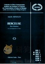 Berceuse pour Hautbois avec accompagnement de Piano A.L.27.368 1988 PDF电子版封面