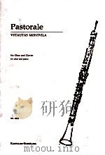 Pastorale for oboe and piano partitur score mit beiliegender einzelstimme single part enclosed Nr.01 1995 PDF电子版封面