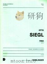 Trio op.37 Violine Violoncello & Klavier 07 225（1926 PDF版）