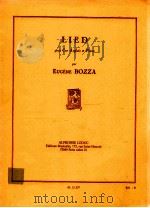 Lied pour Cor Anglais et Piano AL 21 337（1954 PDF版）