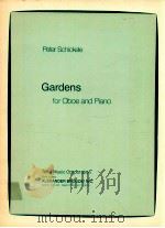 Gardens for Oboe and Piano 1975 PDF电子版封面