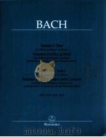 Sonata in C major for Flute and Basso continuo Sonatas in E-flat major and g minor for Flute and obb   1975  PDF电子版封面     
