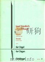 Sonata for Flute and Organ 1977 for organ 02 916 1978 PDF电子版封面