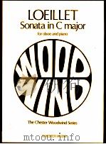Loeillet Sonata in C major for oboe and piano CH01567 1993 PDF电子版封面 0711935750