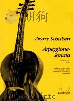 Arpeggione-sonata A minor D 821 version for Viola & Guitar 05 932 1989 PDF电子版封面