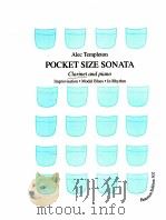 Pocket size sonata clarinet and piano Improvisation Modal Blues In Rhythm Emerson Edition 302 PDF电子版封面