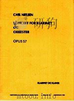 Koncert for Klarinet og orkester opus 57 3.serie nr.32（1948 PDF版）