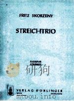 Fritz Skorzeny Streichtrio Stimmen 1964 PDF电子版封面