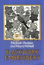 elisabeth geddes and moyra mcneill blackwork embroidery 1976 PDF电子版封面 048623245X moyra mcneill