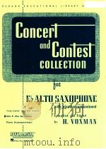 concert and contest collection for Eb alto saxophone with piano accompaniment Op.145 No.10 PDF电子版封面 H.Voxman