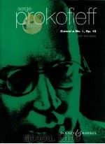 Serge Prokofieff concerto No.1 Op.19 violin and piano   1921  PDF电子版封面     