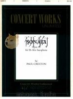 sonata opus 19 for e? alto saxophone LA0014 1973 PDF电子版封面 Paul Cerston